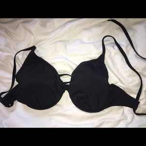 Black bikini top